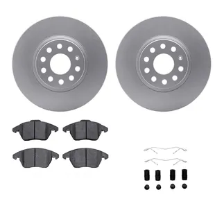 R1 Concepts WDWH1-74036 Brake Rotor- Carbon Coated W/ Ceramic Pads & Hdw